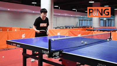 [郭炎教學(xué)]反手生膠拉下旋球，是怎么個(gè)動(dòng)作？