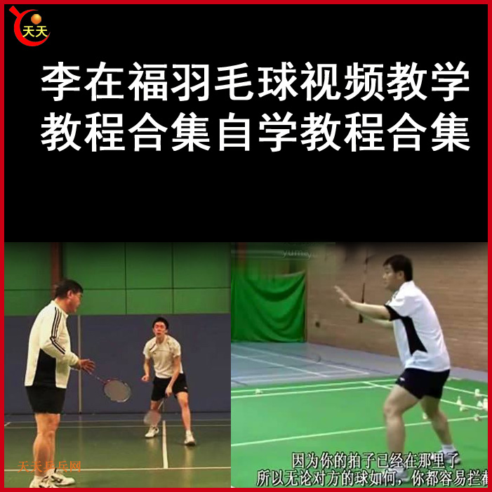李在福羽毛球視頻教程合集羽毛球自學(xué)教程羽毛球教學(xué)視頻教程百度網(wǎng)盤下載