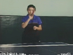 關(guān)于正手攻球的動力定型