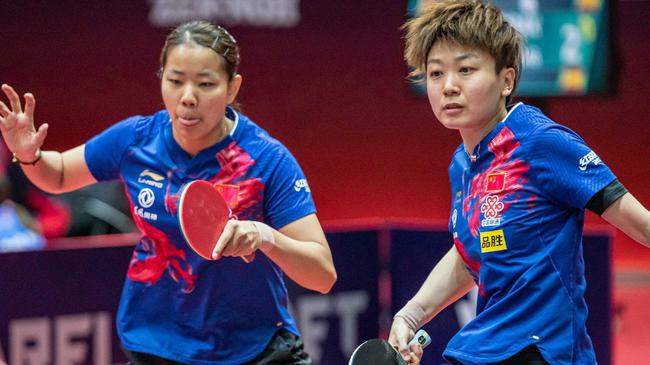 保乒賽顧玉婷/木子3-0平野組合奪冠 韓國男雙加冕