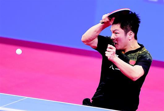 樊振東的軍運(yùn)會(huì)首戰(zhàn)：扛起大梁 書寫軍人榮耀