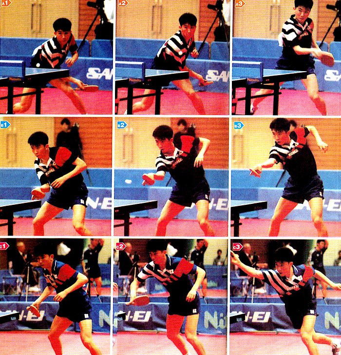 柳承敏韓國特色的反手技術(shù)