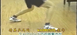 柳承敏步法學習慢動作