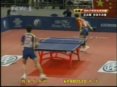 馬龍正反手完美銜接