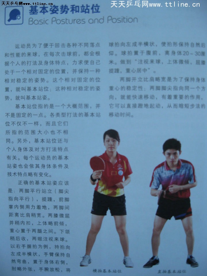跟教練學(xué)乒乓--基本姿勢和站位