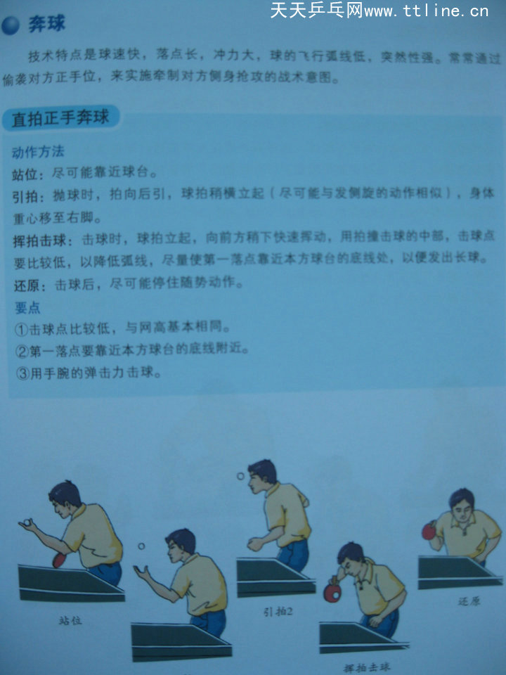 跟教練學乒乓-發(fā)球技術(shù)-直拍正手奔球