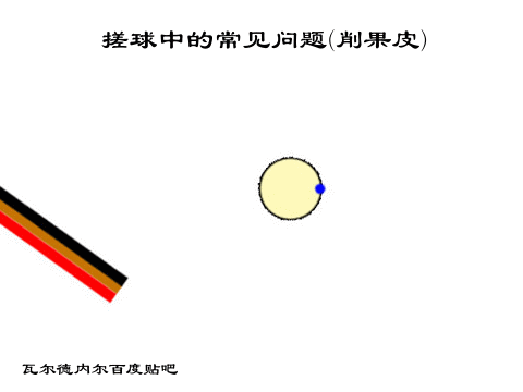 圖解慢示范搓球中常見問題--削果皮式搓球