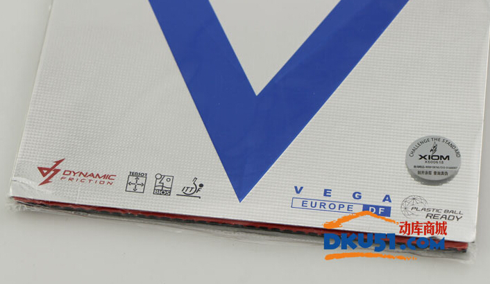 驕猛藍V-DF試打?qū)Ρ闰溍图tV膠皮評測：反手百搭