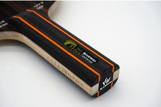 三維雙面人—TWO FACE兩面異質(zhì)乒乓球拍試打體會：正反反長膠