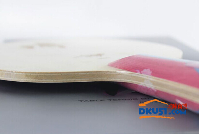 紅雙喜狂飆博純木乒乓球拍底板試打評測--加厚力材，芯材稍減