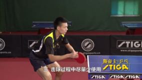 直板正膠教學之：擊下旋球的技巧！