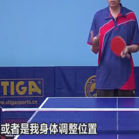 北體大教授劉豐德教你直拍反手彈擊