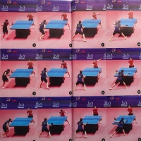 陳夢乒乓球技術(shù)解析：接發(fā)球擺短控制+反手托拉搶上旋+連續(xù)發(fā)力打中間