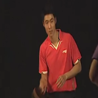 乒乓球教學(xué)王勵(lì)勤力戰(zhàn)特輯8反拉