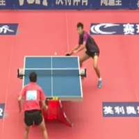 劉燚VS尹航 四火哥加油，你的削球是最棒的！