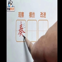 熊貓寫字課視頻教程全集百度網(wǎng)盤下載