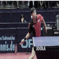 直板正膠教學(xué)之：正手擊打弧圈球！