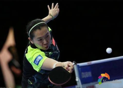 論快攻打法之正膠突擊下旋球