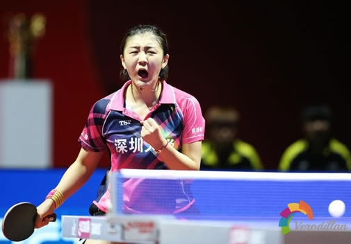 直板反手位若那邊理半高球