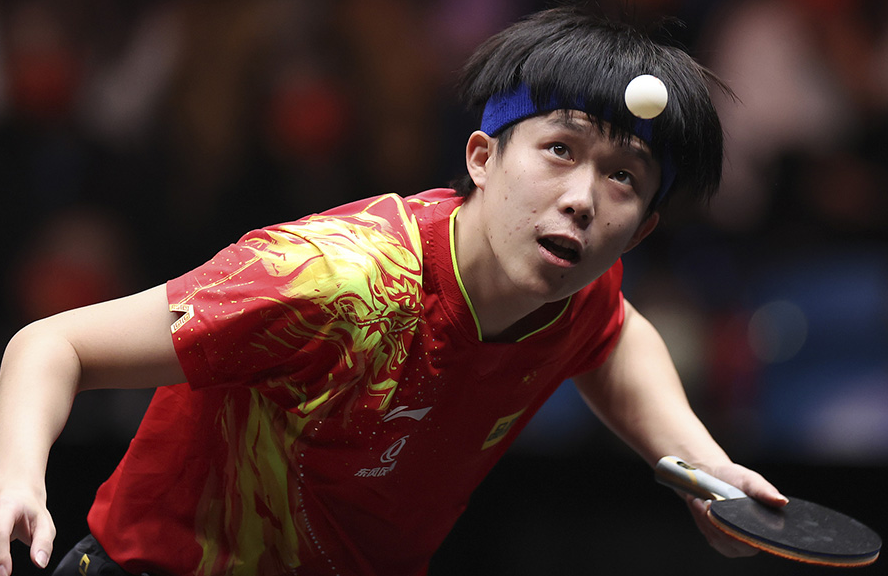 WTT世界杯王楚欽成功復(fù)仇 4比2力克張本智和奪冠