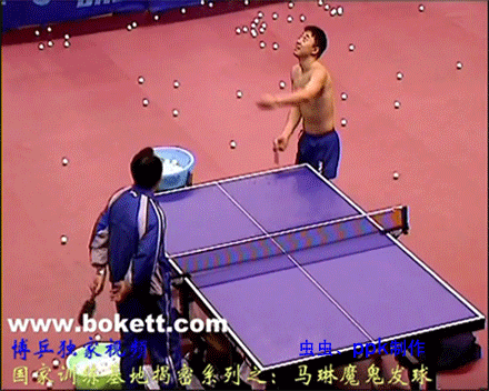 馬琳發(fā)球之后退1