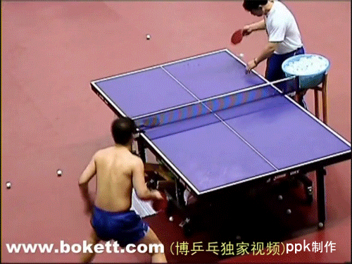 馬琳反手位臺內中路