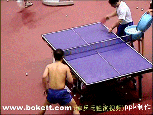 馬琳反手位臺(tái)內(nèi)斜線(xiàn)