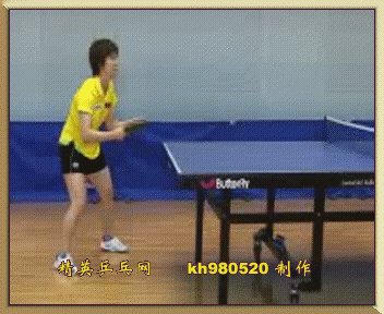 橫板反手連續(xù)攻訓(xùn)練慢動作