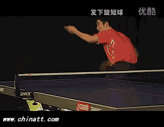 王勵勤-發(fā)下旋短球和不轉(zhuǎn)球