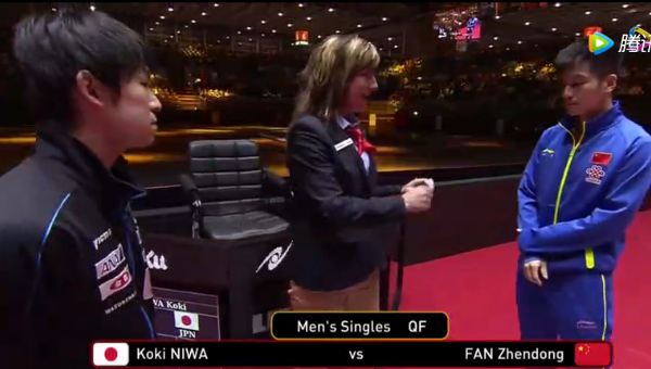 (視頻)2017年第54屆杜賽多夫世乒賽&nbsp;樊振東vs丹羽孝希4:1