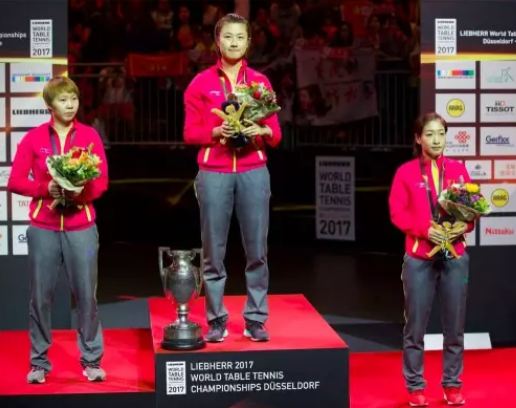 (決賽視頻)2017年第54屆杜賽多夫世乒賽&nbsp;丁寧vs朱雨玲4:2